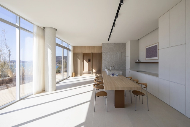 Mungahwaryeong / 100A associates - Interior Photography, Hospitality Architecture, Kitchen, Chair