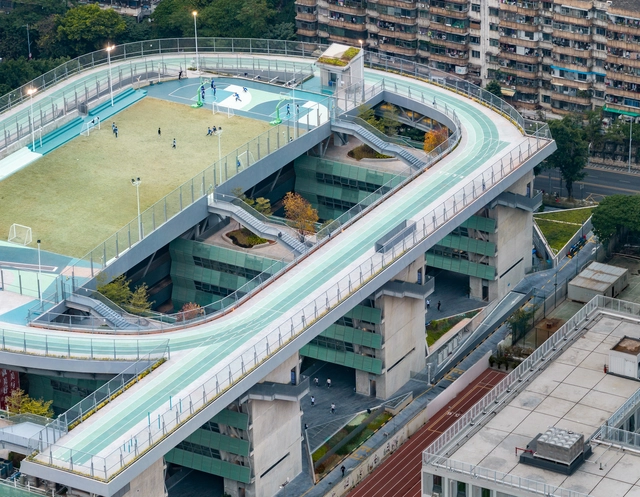 深圳美术学校 / 源计划建筑师事务所 - 图纸, 高中, 楼梯, 扶手, 城市