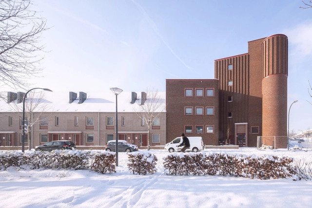 Miller Apartment Building / Martens Willems Architecten - Exterior Photography, Residential Architecture