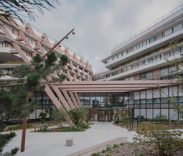 Campus LIDL France / Atelier M3 architectes - Exterior Photography, Office Buildings, Balcony