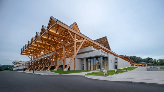 Shenzhen Guangming International Equestrian Center / Tanghua Architects - Exterior Photography, Recreation & Training, Beam