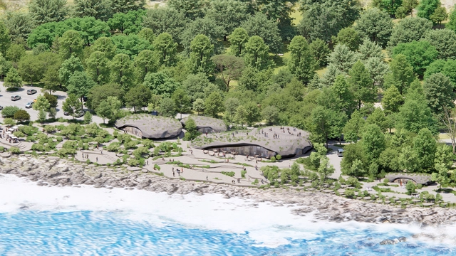 MVRDV Designs Masterplan with Rock-Inspired Tourist Facilities for Jialeshui, Taiwan - Featured Image