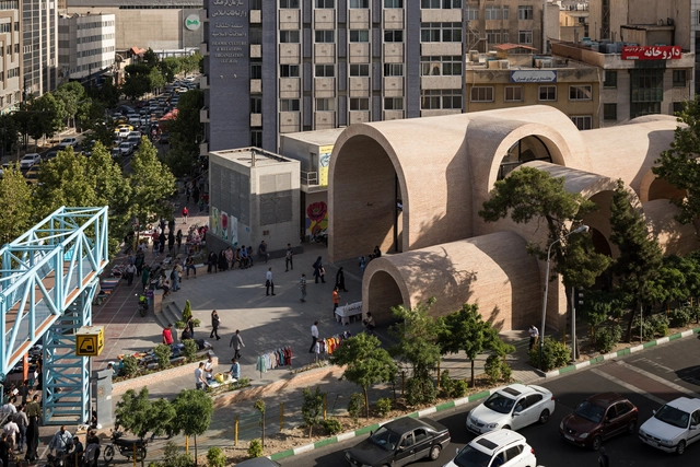 Jahad Metro Plaza / KA architecture studio (Mohammad Khavarian) - Exterior Photography,           Metro Station
