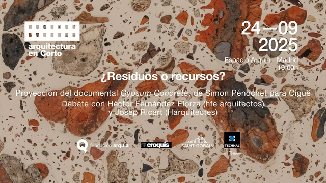 Proyección del documental "Gypsum Concrete" - Imagen Principal