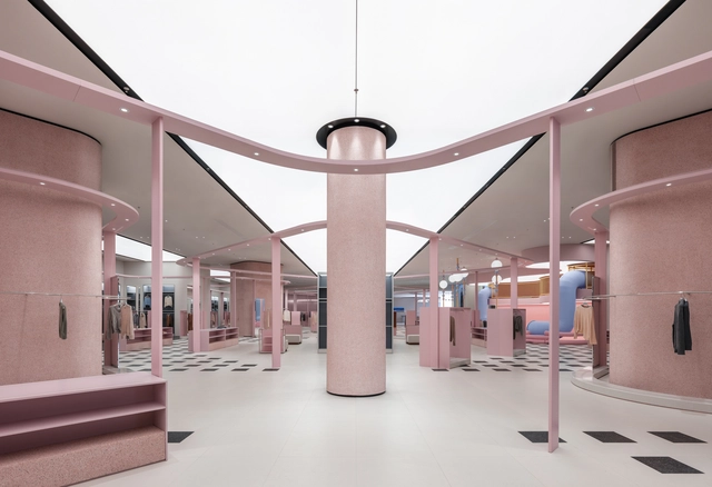 鄂尔多斯乐园店 / waa 未觉建筑 - 零售室内设计