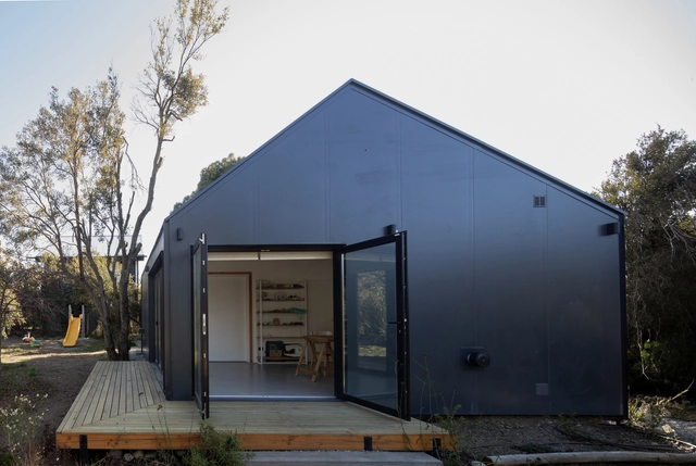 Casa Pudú / Manuel Ciarlotti Bidinost - Fotografía exterior, Arquitectura Residencial, Puerta