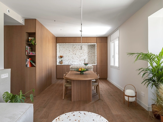 Rehabilitación del piso Mallorca 423 / BARRI Studio - Fotografía interior, Renovación, Cocina, Mesas, Iluminación, Sillas, Encimera