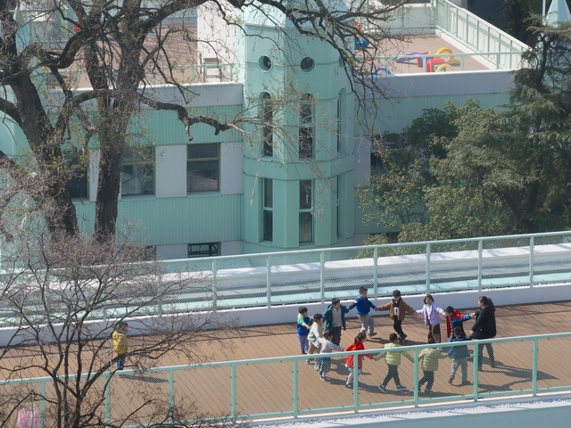 南京大学幼儿园改造 / 间架工作室 - 建筑图, 更新项目, 围栏