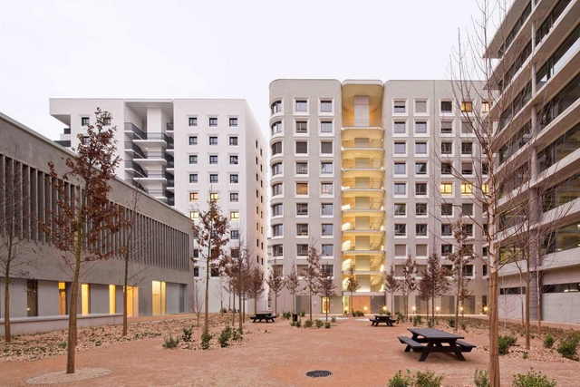 Vivienda Social Lyon, La Confluence / Tatiana Bilbao ESTUDIO - Apartamentos