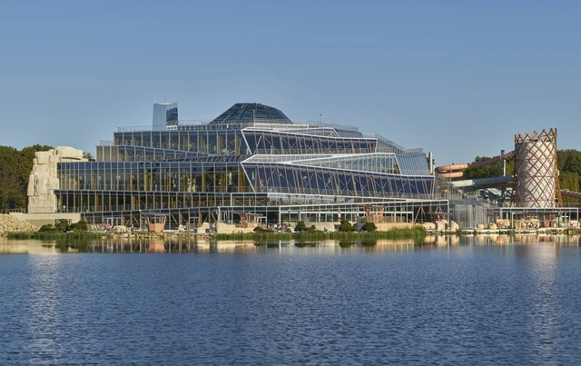 Water Park Aqualagon / Ferrier Marchetti Studio - Exterior Photography, Swimming Pool