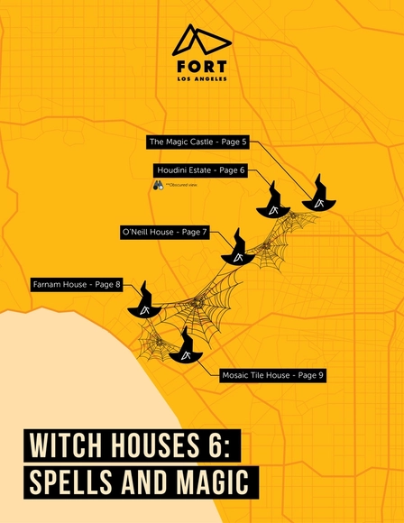 Witch Houses 6: Spells and Magic - Free Self Guided Architectural Trail Map - Featured Image