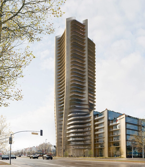 Zaha Hadid Architects and Bureau Cube Partners Design Mixed-Use Alta Bank Tower in New Belgrade, Serbia - Featured Image