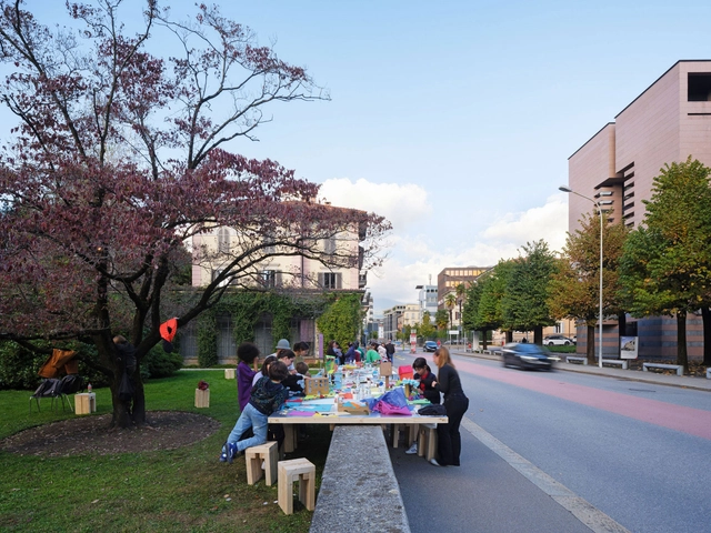 桌子，作为公共空间基础设施的潜力 - 主图