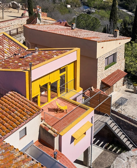 Casa La Carolina / Lacol + Altura Arquitectes - Fotografia de Interiores, Casas, Fachada, Balcão, Escada
