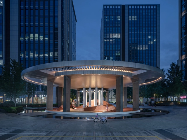 运河褶褶亭·边角空间新生计划 / 末广建筑 - 建筑图, 更新项目, 城市