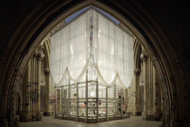 The Chilean Architecture Biennial Revives a Church Ruin as a Temporary Pavilion - Featured Image
