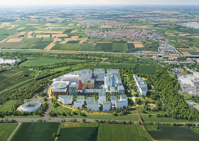 MVRDV inicia la construcción del Campus de Inteligencia Artificial del Parque de Innovación en Heilbronn, Alemania - Imagen Principal