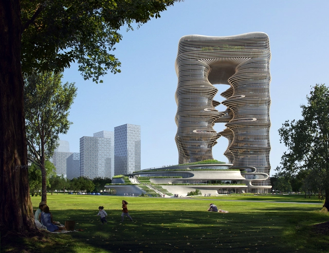 Zaha Hadid Architects’ Yidan Center in Shenzhen Tops Out as a New Global Hub for Education - Featured Image