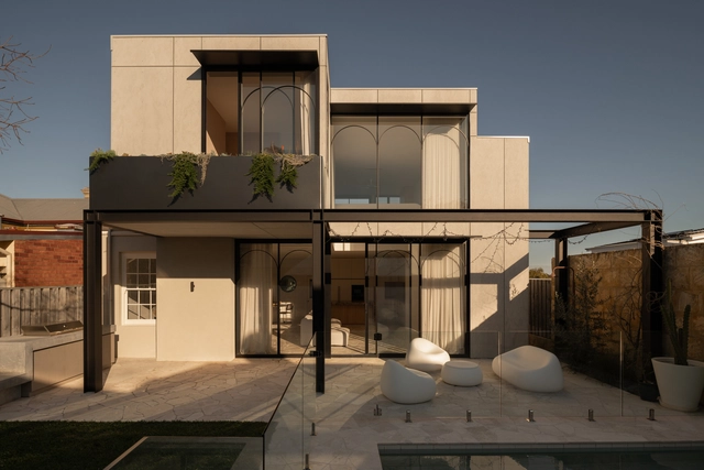 North Freo House / Robeson Architects - Exterior Photography, Houses, Courtyard, Door, Balcony