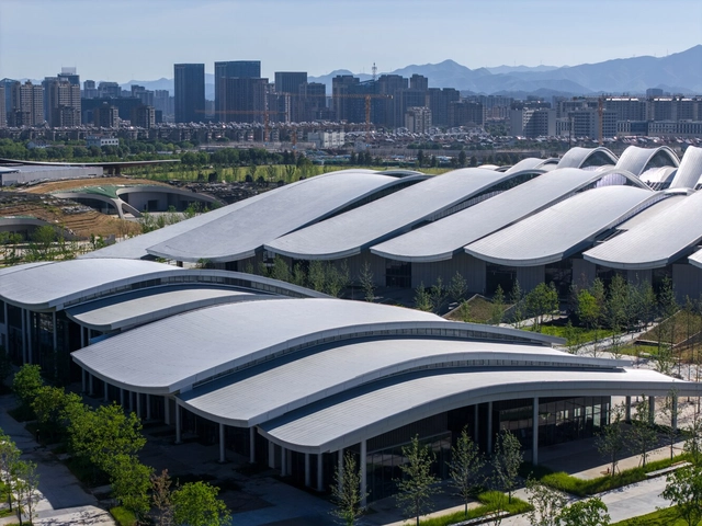 Anji International Convention and Exhibition Center / FRI + Tus-Design - Exhibition Center