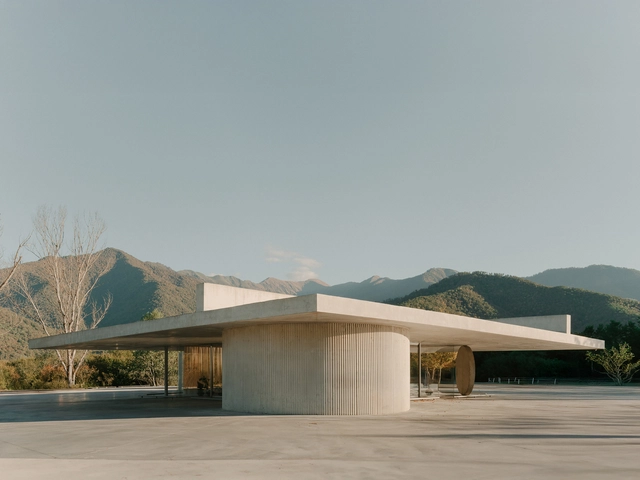 Pavilhão de Recepção / David Giorgadze Architects - Hospitalidade E Entretenimento