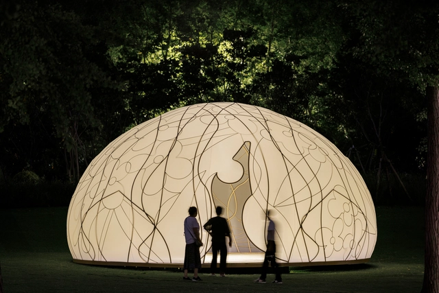 月桂亭 / 合尘建筑 - 建筑图, 展馆