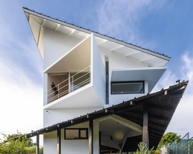 Dau Tam House / 6717 Studio - Exterior Photography, Houses, Balcony
