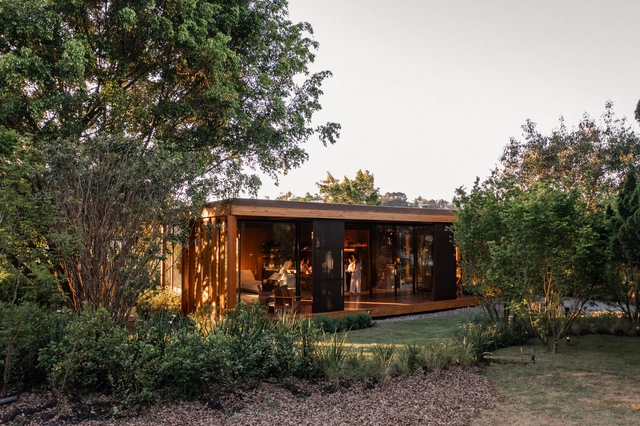 Casa Scheid 120 / NV Arquitetura - Fotografía exterior, Casas, Jardín, Puerta