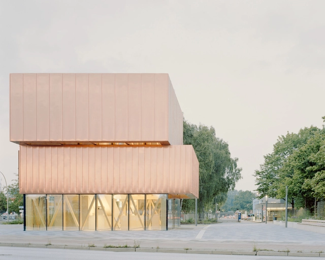 Reception Pavilion / Busch & Takasaki Architekten + gmp Architects - Exterior Photography, Pavilion
