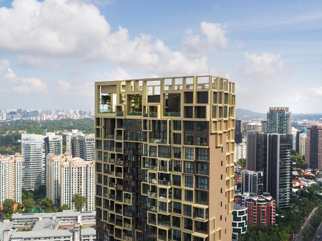 MVRDV Clads ADDP Architects' Modular Residential Towers with a Pixelated Facade in Singapore - Featured Image