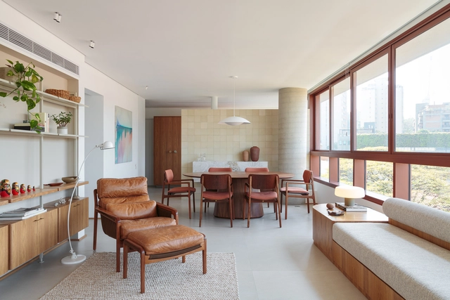 Apartamento Alba / MDH.arq + Nathalia Lorena Arquitetura - Fotografia de Interiores, Interiores De Apartamentos, Mesa, Cadeira