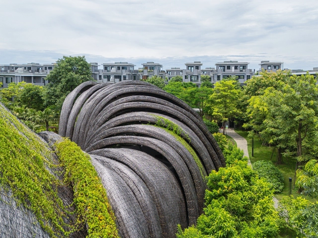 Guột Garden Club House / Ho Khue Architects - Exterior Photography, Public Space, Garden
