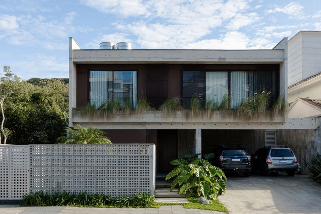Casa Circular / Bloco B arquitetura - Fotografia de Exterior, Casas, Balcão